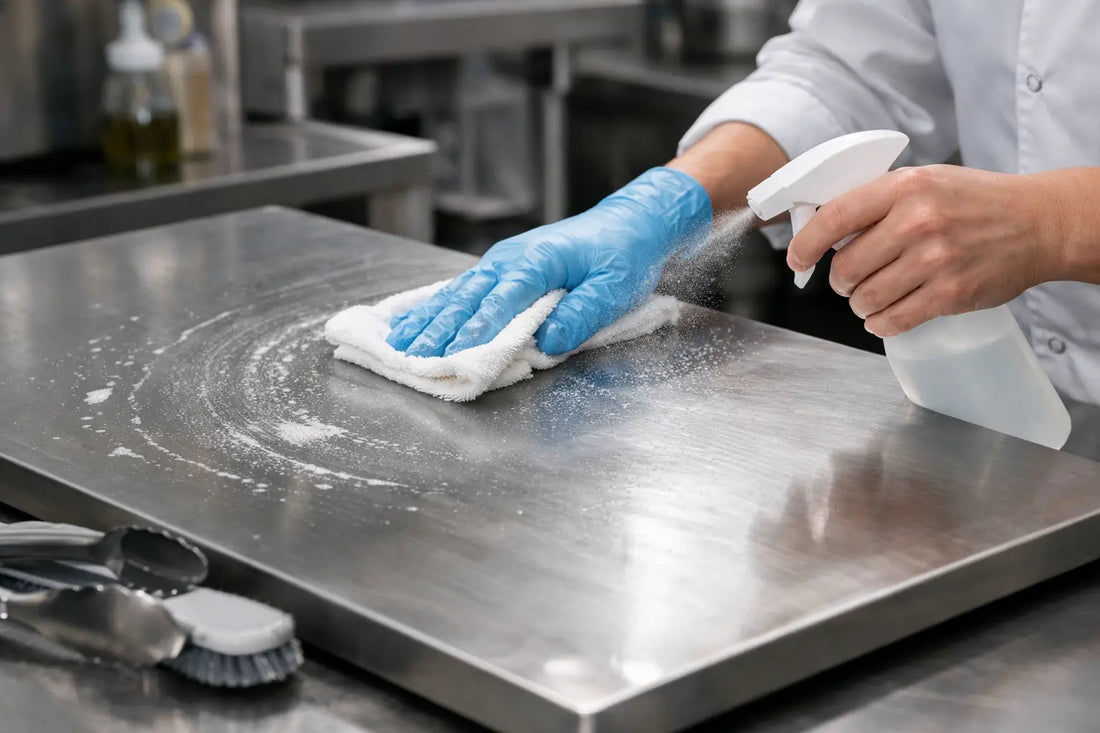 How to Sanitize Steel Boards Without Damage